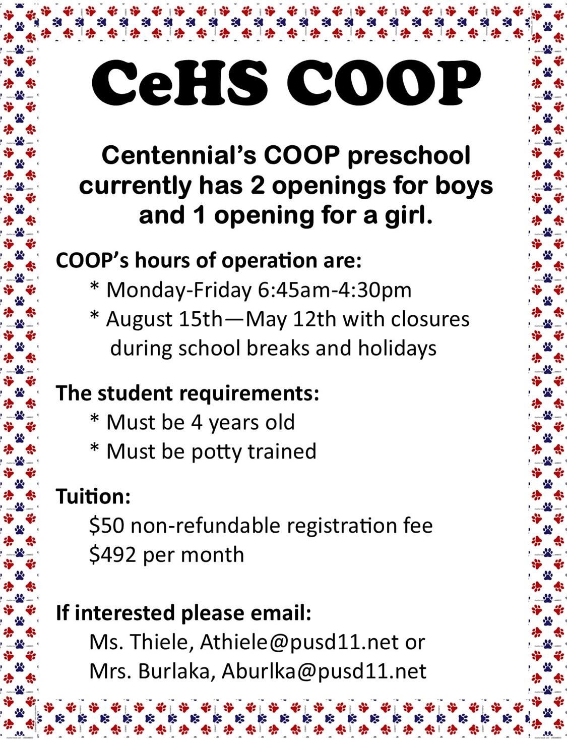 coop open